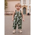 thumbnail image 4 of BemeyourBBs Toddler Baby Boy Girl Camouflage Overalls Camo Outfit Jumpsuit Print Sleeveless Romper Suspender Pants Kids Hunting Clothes, 4 of 9