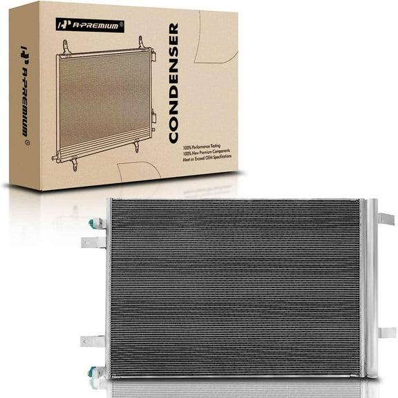 A-Premium Air Conditioning A/C Condenser Compatible with 2017-2022 Ford F-250/F-350/F-450/F-550 Super Duty V8 6.2L