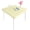 Beige, variant on Cocktail Fitted Spandex Stretch Square Table Covers Caps Elastic Square Tablecloth