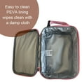 thumbnail image 5 of Your Zone Unisex Pink Leopard Print Insulated Polyester Reusable Lunch Bag, 5 of 12