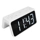 thumbnail image 2 of Reloj despertador con altavoz y Bluetooth, alarma dual, ruido blanco, transmisión de voz y luz LED para dormitorios, 2 of 8