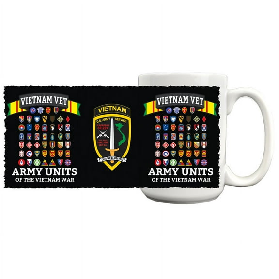 Vietnam Army Units Coffee Mug