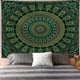 thumbnail image 5 of Tapiz colgante de pared de Mandala indio, tapiz bohemio de tela para pared, decoración psicodélica Hippie Bohemia, alfombra de pared, decoración de dormitorio, 5 of 5
