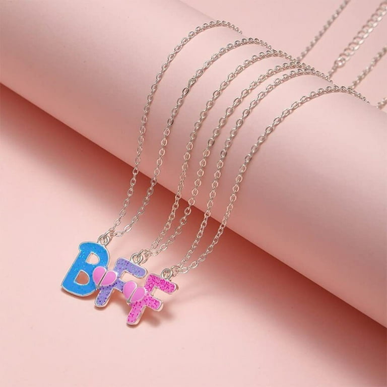 TINYSOME Pieces-set Friend Friendship Necklace Metal Chain BFF