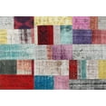 thumbnail image 1 of Ahgly Company Machine Washable Indoor Rectangle Contemporary Chestnut Brown Area Rugs, 7' x 9', 1 of 7
