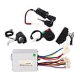 thumbnail image 3 of 36V 350W Motor Controller Foot Pedal Front Lamp Lamp Switch Kit Electric Bike Tricycle Scooter Conversion Kit, 3 of 14