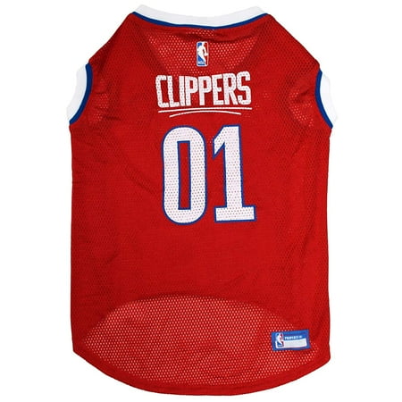 UPC: 0849790089471 | Pets First NBA LA Clippers Mesh Basketball Jersey for DOGS & CATS – Licensed  Comfy Mesh  21 Basketball Teams / 5 sizes