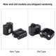 thumbnail image 3 of Aluminum Alloy 28mm 1 1/8" Motorcycle Handlebar Handle Fat Bar Mount Clamps Riser Black, 3 of 3