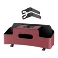 thumbnail image 3 of Organizador de respaldo de asiento Caja de pañuelos Caja de almacenamiento para asiento trasero Multifuncional Universal Rojo, 3 of 7