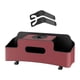 thumbnail image 3 of Organizador de respaldo de asiento Caja de pañuelos Caja de almacenamiento para asiento trasero Multifuncional Universal Rojo, 3 of 7