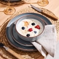 thumbnail image 4 of Famiware Meteor 12 Pieces Dinnerware Set, Bluish-Gray, 4 of 5