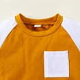 thumbnail image 5 of Sngxgn Toddler Baby Boy Clothes Long Sleeve Tops + Pants Sweatsuit Outfits(Yellow,80), 5 of 7