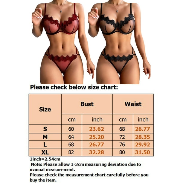 Sexy Color Block Mesh Sheer Bra And Thong Set - Women's Lingerie And  Underwear With See-through Design, Check Out Today's Deals Now