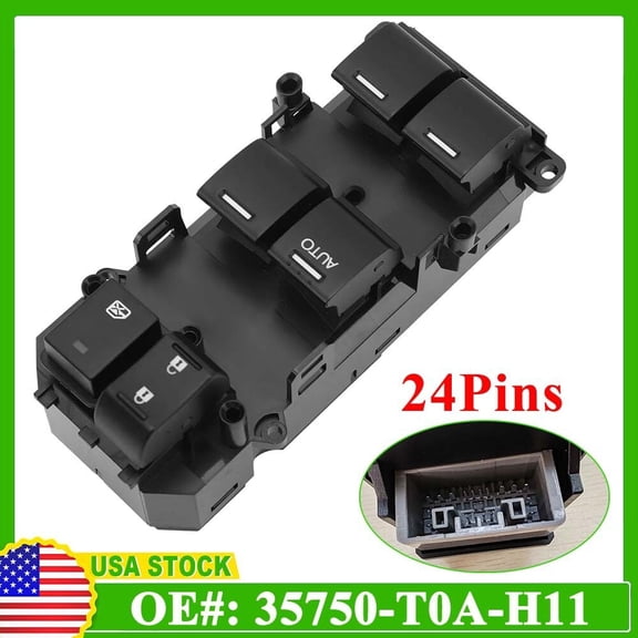 2014-2017 Driver side Power Window Switch 35750-T0A-H11 For Honda CRV CR-V