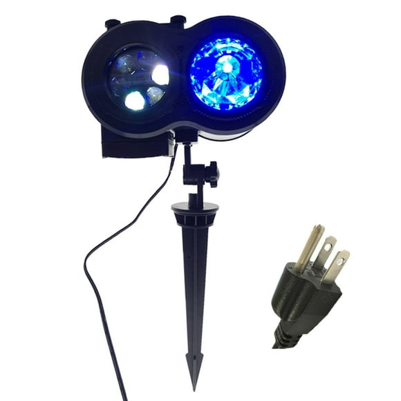 Agiferg Halloween Christmas Wave Snowflake Light Projector Waterproof Moving Patterns