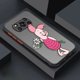 thumbnail image 3 of Funda mate para Xiaomi POCO X4 X3 X2 M4 M3 M2 F4 F3 GT F2 C40 CC9 PRO 4G 5G A3 MIX4 CIVI Funda Shell lindo Pink Piglet Anime, 3 of 5