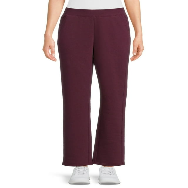 CHOK Pantalon en Molleton pour Femmes avec Poches Tailles TP-3TG