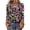 Multicolor, variant on Womens Tops 3/4 Sleeve Dressy Casual Shirts Fall Outfits Travel Vacation Plus Size Spring Clothes Light Gray 2XL