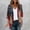 Multicolor, variant on Women's Chiffon Cardigan – Long Sleeve Lightweight Printed Topper for Spring and Summer, Patriotic Holiday Party Outfit, Casual Open Front Layer for Trousers or Tights