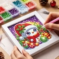 thumbnail image 3 of Diamond Art Kits with Frame, 5D Diamond Art Painting Kit for Beginners, Holiday Gifts 7.09x7.09in, 3 of 5