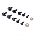 thumbnail image 1 of Muñecos de peluche de plástico con nariz Triangular para niños muñecos Ehuebsd de felpa de animales manualidades marionetas accesorios para seguridad de oso de peluche 100 Uds., 1 of 6