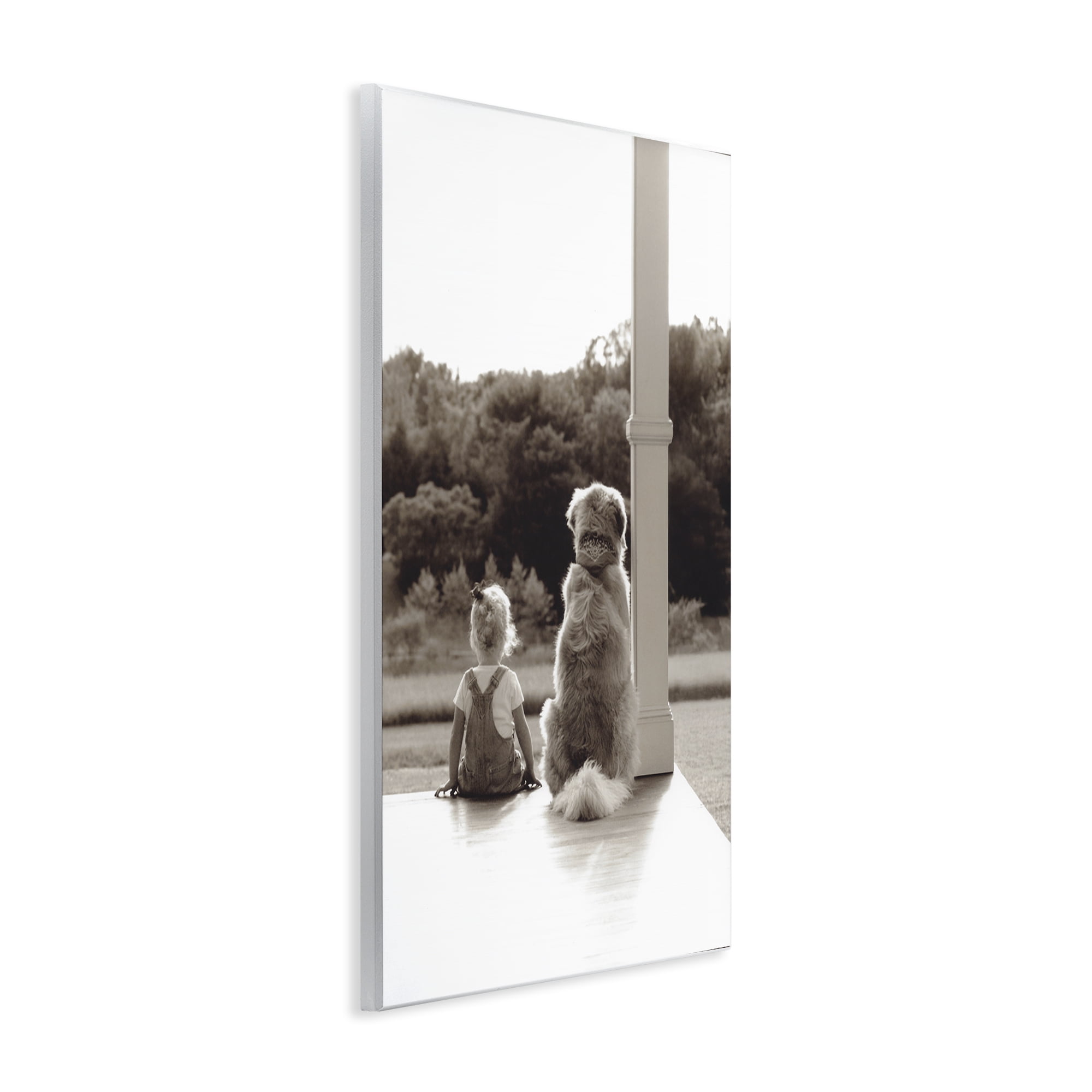 Stupell Industries Child And Dog Friendship Wall Plaque Art, design by Kendra Dew