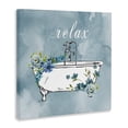thumbnail image 2 of Stupell Industries French Country Floral Bathroom Rules Relax Canvas Art, 24 x 24, by Nan, 2 of 8