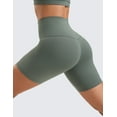 thumbnail image 4 of CRZ YOGA ButterLuxe Biker Shorts 6" High Waisted Women Workout Running Yoga Pants, 4 of 6