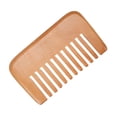thumbnail image 3 of Peine de madera para el cabello, herramienta para desenredar, peine para desenredar sin mango, peine para rizos para mujeres y niñas, para uso diario Fernando peine, 3 of 8