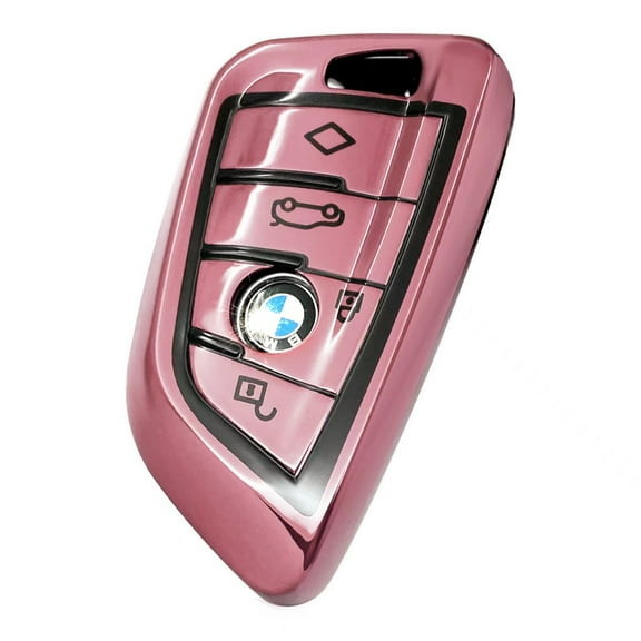 for BMW key fob Cover. Advanced soft TPU key box is compatible with F30 F45 F55 G20 G30 X1 X3 X4 X5 X6 X7 3 5 6 7 8 M5 M6 GT series smart key