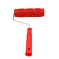 thumbnail image 2 of 7-Inch Assorted Embossed Pattern Painting Roller Wood Pattern Painting Roller with Plastic Handle 13, 2 of 3