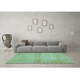 thumbnail image 3 of Ahgly Company Indoor Square Abstract Light Blue Contemporary Area Rugs, 7' Square, 3 of 4