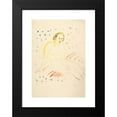 thumbnail image 2 of Edvard Munch 11x14 Black Modern Framed Museum Art Print Titled - Seated Act (1920-1925), 2 of 5