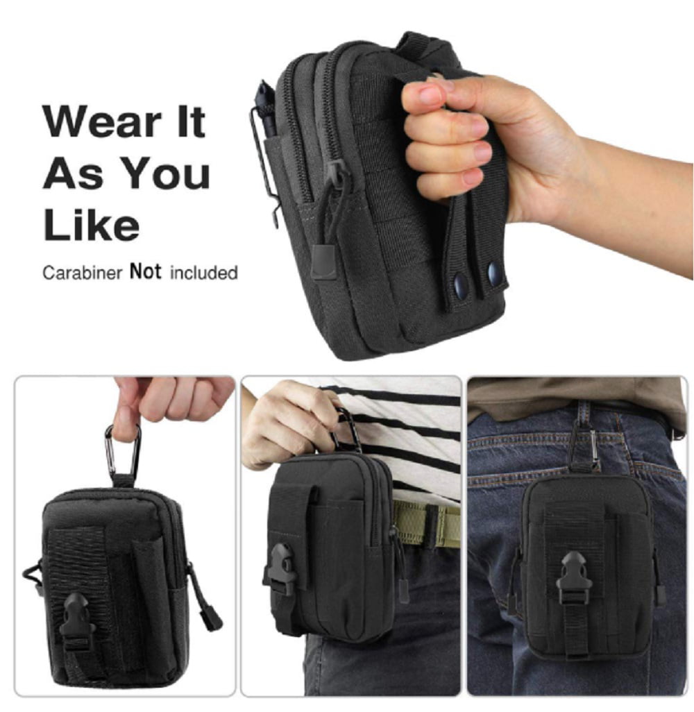 Buy CARRY TRIP Tactical MOLLE Pouch with Adjustable Shoulder Strap,Hiking  Waist Pack, Tactical Bag Multi-Purpose Utility Gadget Tool Belt, for  Outdoor Hiking Camping Cycling Fishing Daily Use Online at Best Prices in