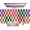 K-Checkered, variant on Large Mouse Pad for Desktop, Cute Desk Mat Pad Protector for Work & Gaming, Aesthetic Pretty Anti-Slip Laptop Blotter Cover for Office School Home Supplies, Blush Iris Garden, 31.5" x 11.8"