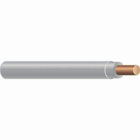 Southwire THHN Building Wire, Copper, 12 AWG, 1C, Gray, Solid, 500 ft 22870001