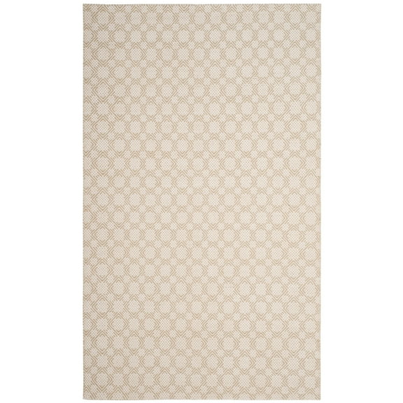 SAFAVIEH Cotton Kilim KLC222C Handwoven Beige / Ivory Rug