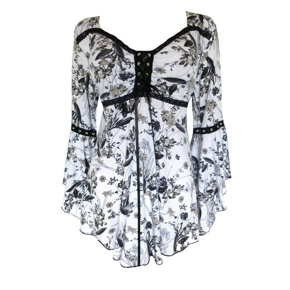 Dare To Wear Victorian Gothic Boho Women's Ophelia Corset Top S - 5x