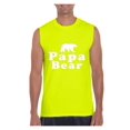 thumbnail image 1 of Mens Papa Bear Ultra Cotton Sleeveless T-Shirt, 1 of 5