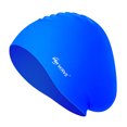 thumbnail image 1 of Sombrero de natación de pelo largo Sombrero de natación flexible de alta Azul Sunnimix Equipo de natación, 1 of 7