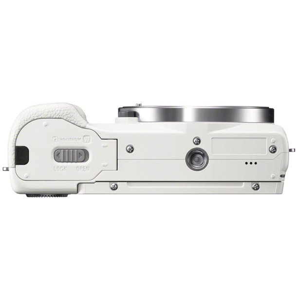 Sony Alpha a5100 Mirrorless Camera with 16-50mm Lens, White +