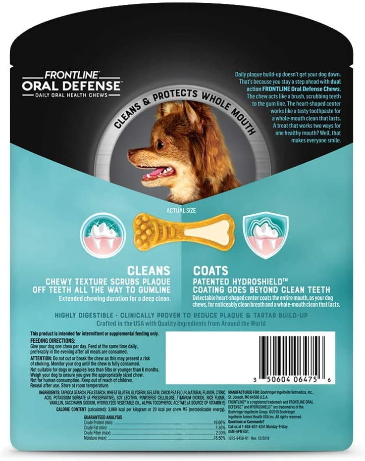 frontline oral defense for dogs