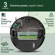 iRobot Roomba Max 705 Vac Robot + AutoEmpty Dock, Extreme Power-Lifting Suction, Anti-Tangle Dual Rubber Brushes, Self-Empties, Recognizes and Avoids Obstacles, LiDAR,Model W155020
