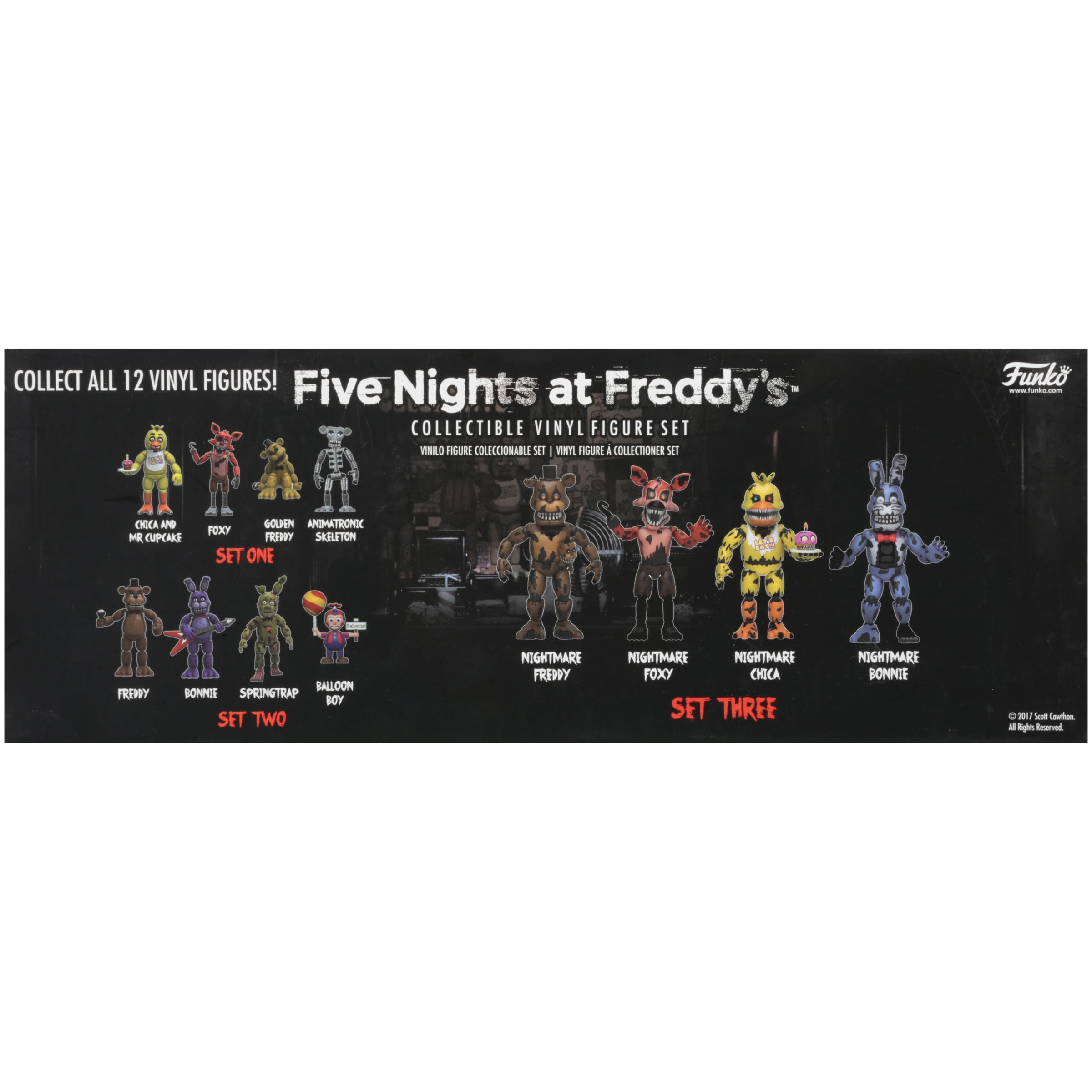 Funko 2 Vinyl Figures Five Nights At Freddys 4pk Vinyl Figure Set - 100 free roblox accounts 2019 girlspringtrap