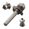 BTOER Router Bit 6mm Shank Corner Round Over Router Bit With