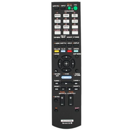 RM-AAU120 Replace Remote for Sony Home Theatre System HT-SS380 HTSS380 SS-WSB103