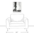 thumbnail image 3 of Creative Products Black and White Textured 16x20 Canvas Wall Art, 3 of 5