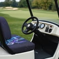 thumbnail image 6 of Pzuqiu 2 Pack Golf Cart Backrest Bottom Seat Cover Keeps Seats Clean and Comfortable Lightweight, Compatible with Outdoor 2-Seats Cart Golf Cart Seat Covers(Sea Turtle), 6 of 10