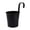 #0153-Black, variant on Meggemo Metal Detachable Hanging Bucket Basket Outdoor Planter Flower Pot Wall Mounted Garden Patio Decor Balcony