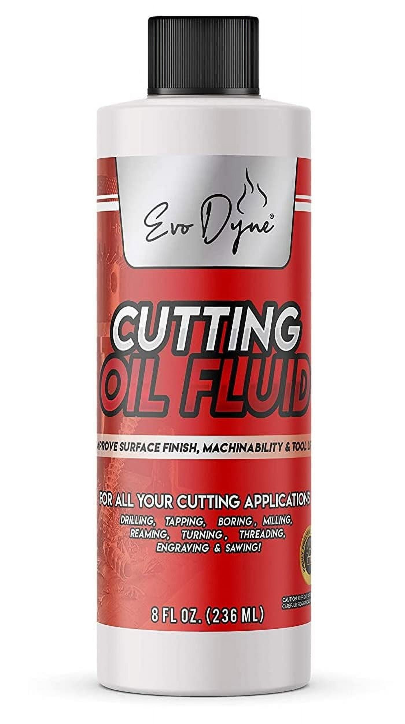 8 OZ Industrial Pro Cutting Oil | Premium Cutting Fluid for Drilling,  Tapping, Milling | Cutting Oil for Drilling Metal Such as Iron, Stainless  Steel
